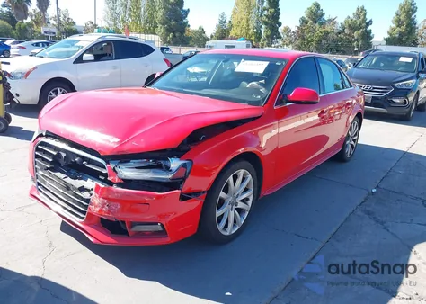 2014 Audi A4 2.0T Premium from USA, damaged, VIN WAUBFAFL4EN023447